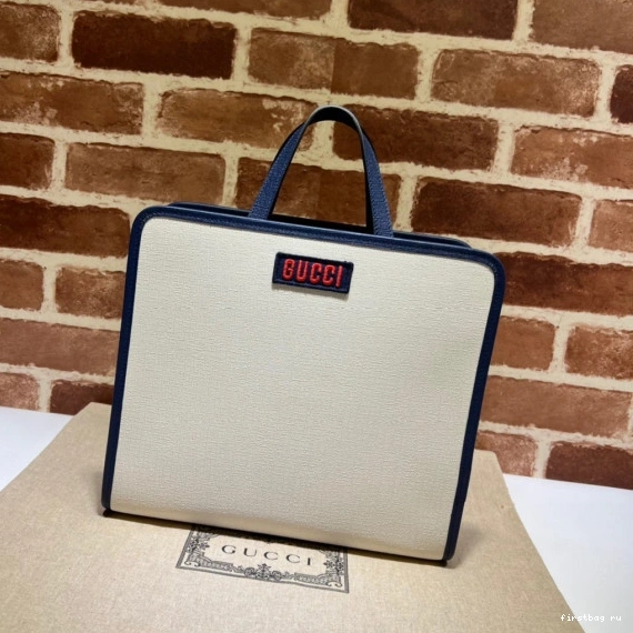 First bag ru tote bag star strawberry GUCCI Children's 0823